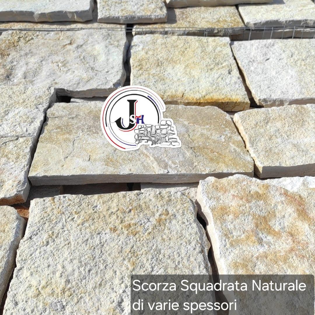 Scorza squadrata naturale